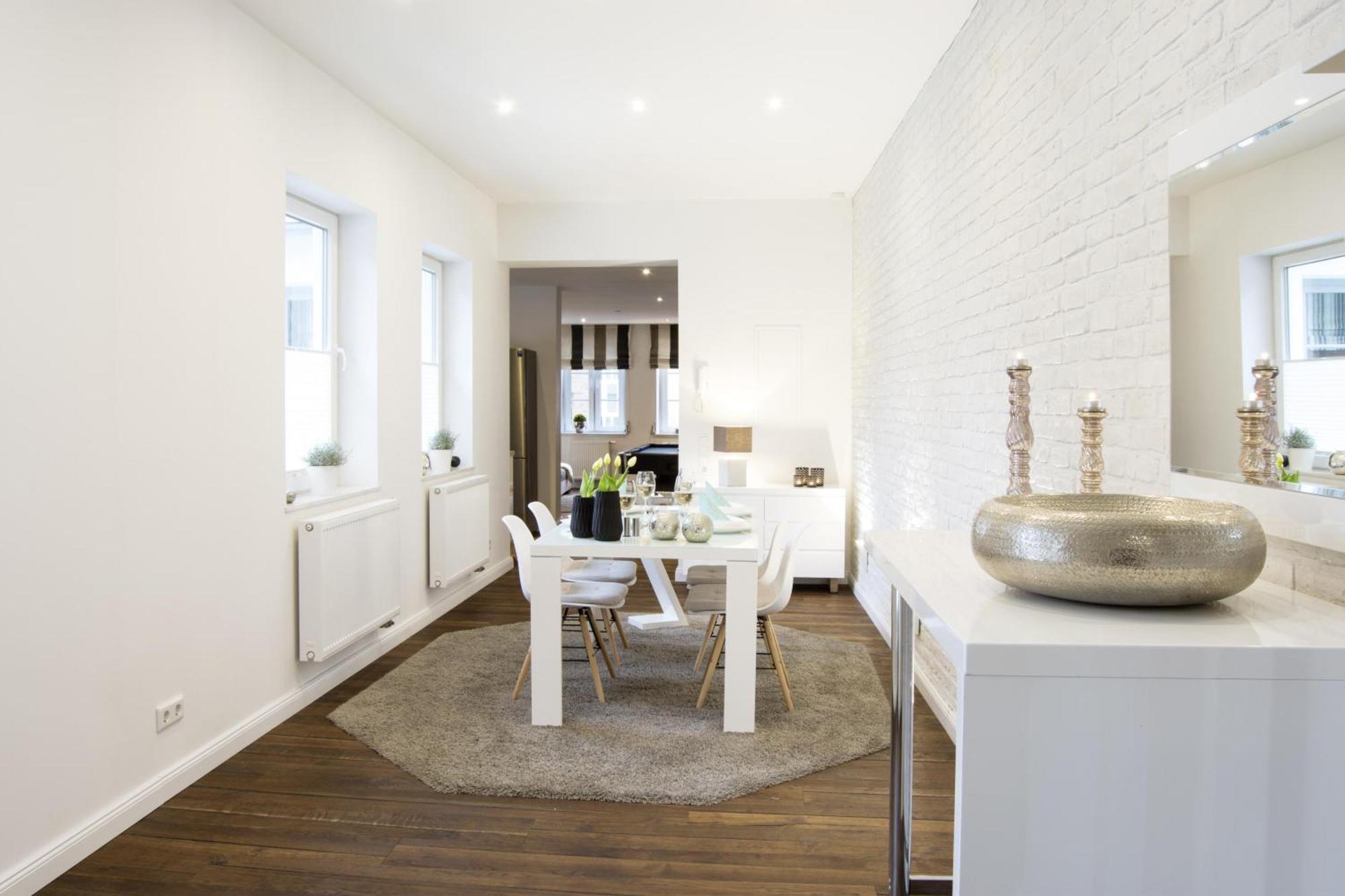 Appartamento Penthouse Am Glockenturm Flensburgo Esterno foto
